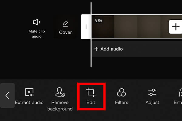 CapCut_how to remove a filter from a video using cap cut