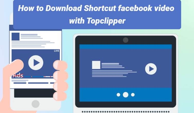 facebook video download shortcut