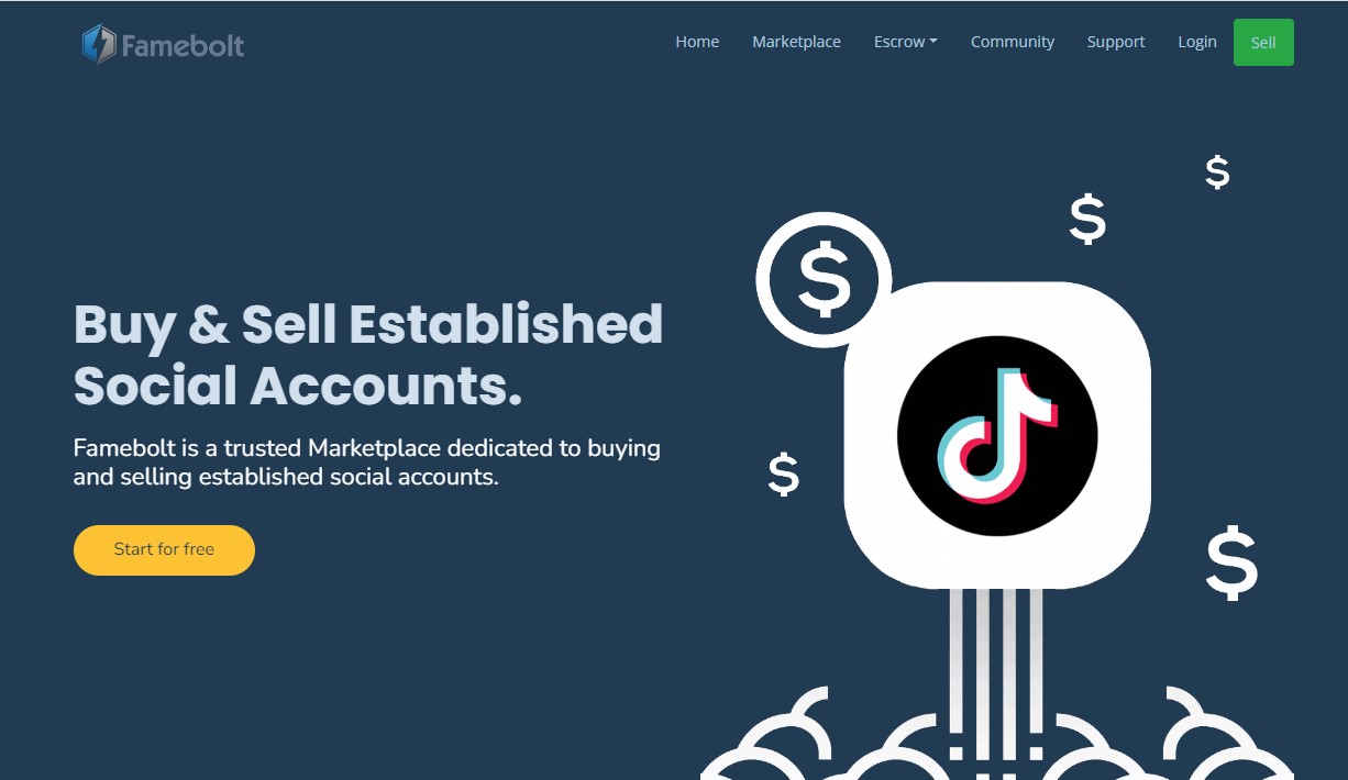 Buy & Sell TikTok Account – TikTok Account Marketplace 2023