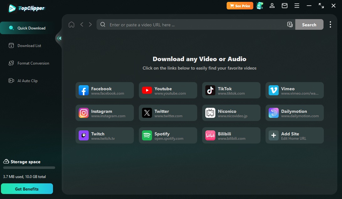 free url youtube downloader imyfone topclipper