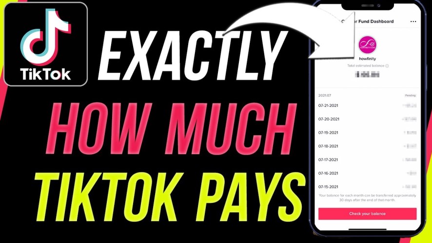 How Much Does Tiktok Pay 