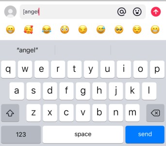 insert tiktok secret emojis angel