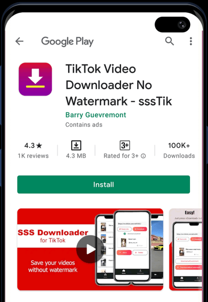 SSSTikTok  Browser Tool For TikTok Music Downloader