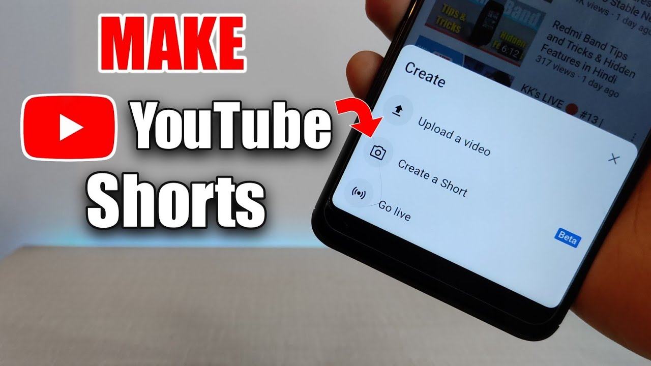 make a
 youtube short