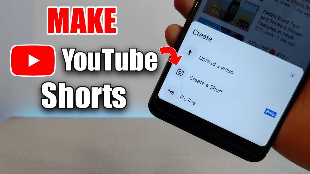 make a
 youtube short