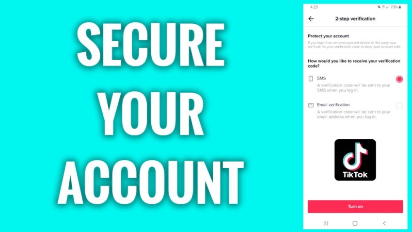 make tiktok secure