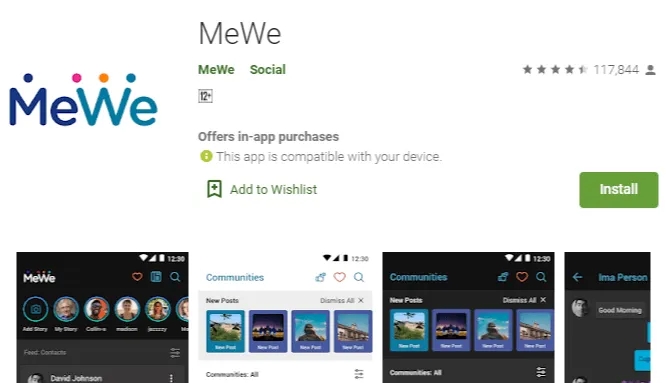 MeWeSearcher  找尋港台的MeWe Group – Apps no Google Play