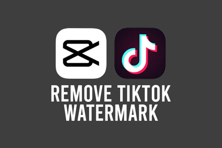 remove tiktok watermark on capcut