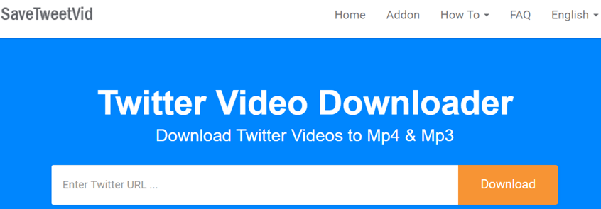 Twitter Video Downloader Online: Free, Save To MP4 