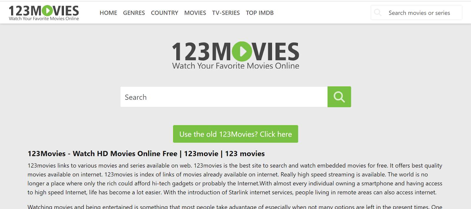 sites like myflixer 123movies