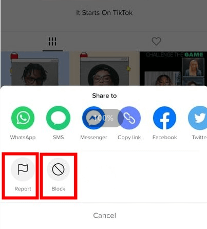 tiktok blocking and reporting