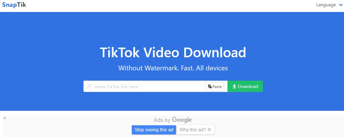 tik tok video downloader 4k