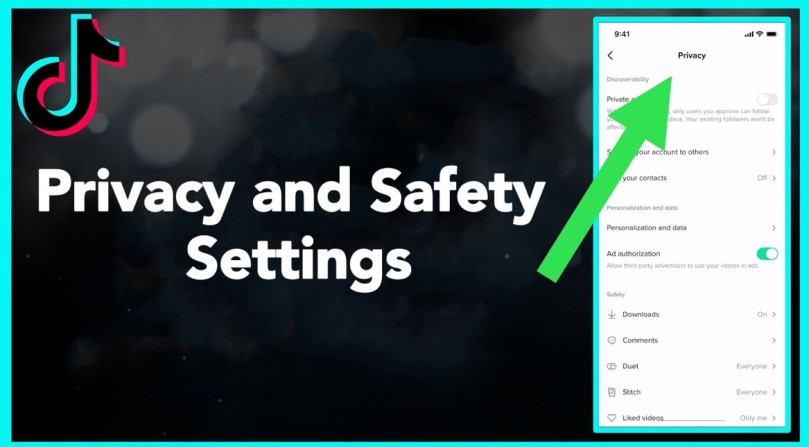 tiktok privacy and safety settings