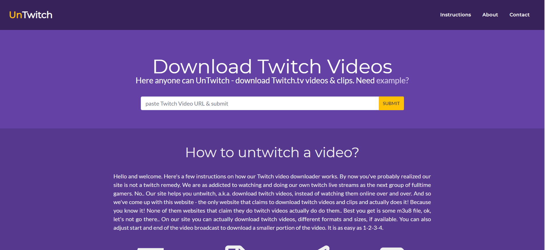 untwitch