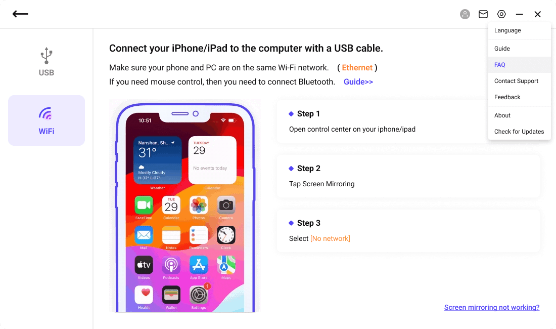 How to Mirror & Control iPad on PC