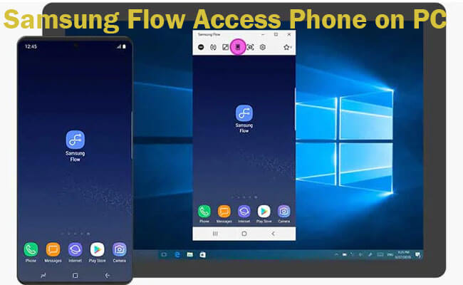 control android phone with samsung flow