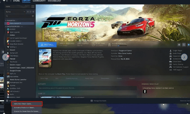 add non steam game