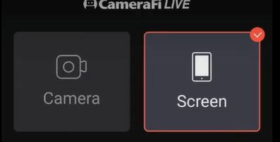 camerafi broadcast options