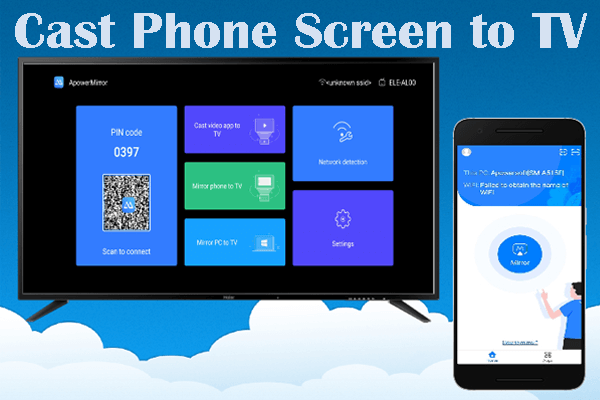 cast phone screen to tv