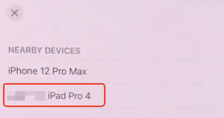 choose ipad to control