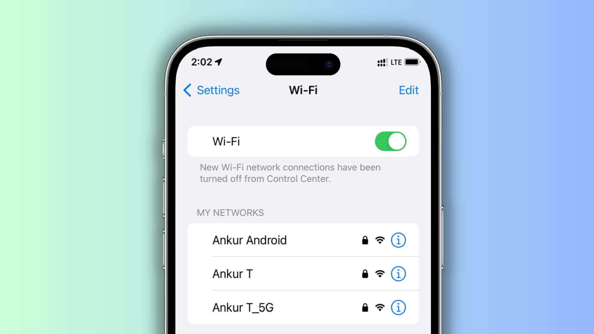 connect iphone to mac via wifi