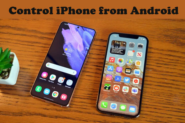 control iphone from android