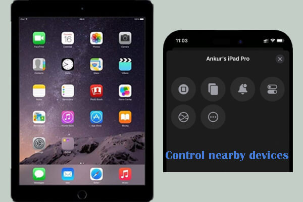 control nearby devices