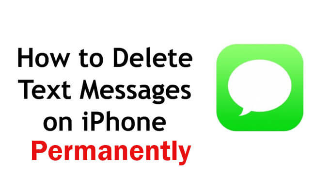 delete messages on iphone permanently