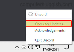check discord update