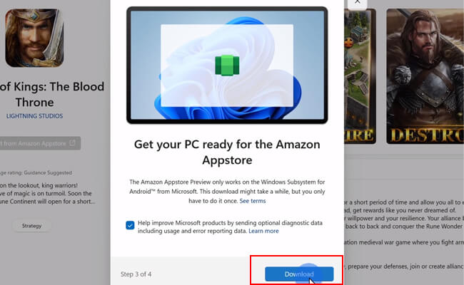 download amazon appstore on win 11