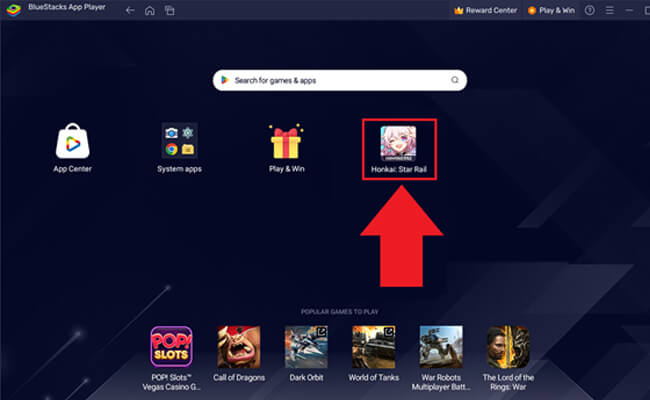 download honkai star rail in bluestacks