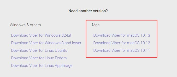 download viber on mac