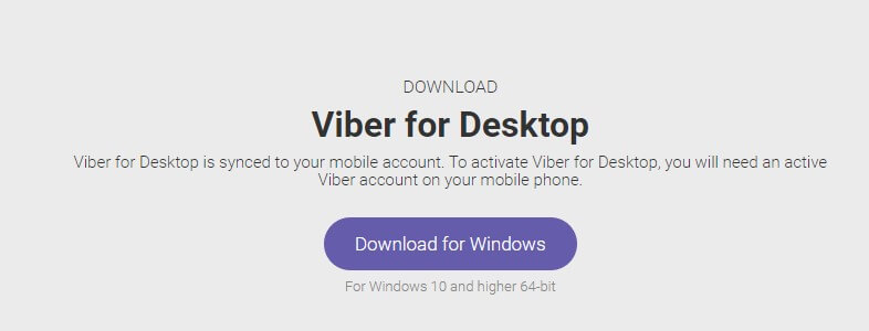 download viber on pc