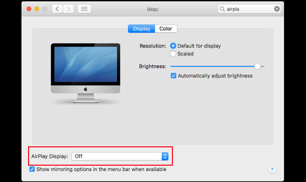 enable airplay on mac
