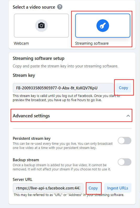 facebook live stream key generator download for windows 10