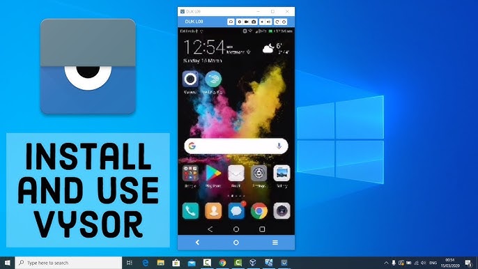 how to mirror iphone screen to pc with vysor