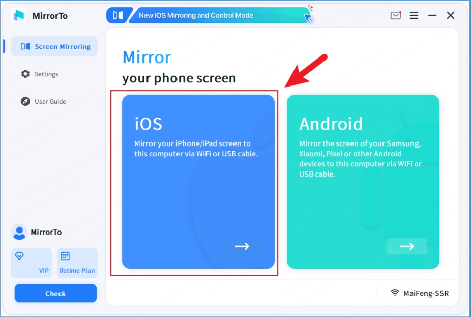 how to share iphone screen to mac with imyfone