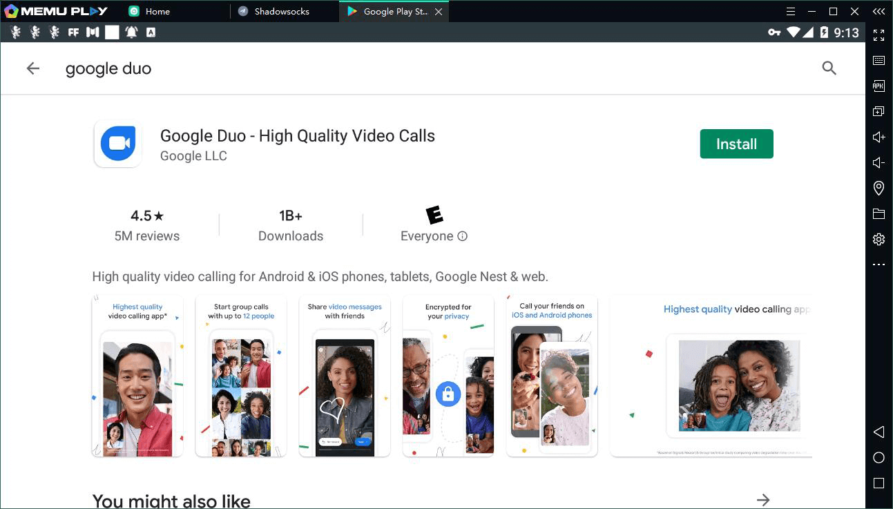 google duo apk download for pc