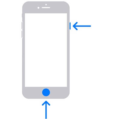 iphone home button take screenshot