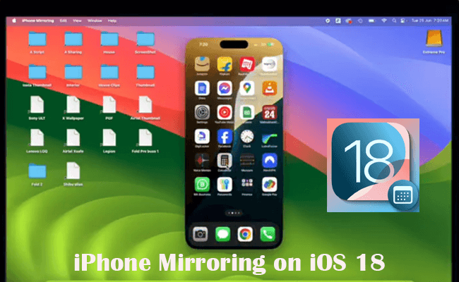 iphone ios 18 mirroring on mac