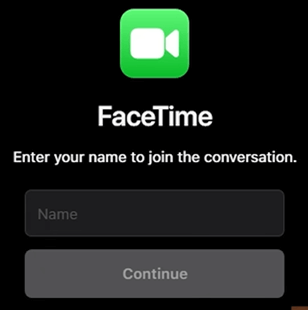 join facetime conversation