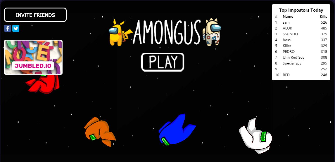 Among Us Online - Play Among Us Online on Kevin Games