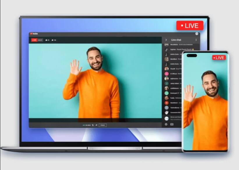 How to stream youtube hot sale from phone to tv