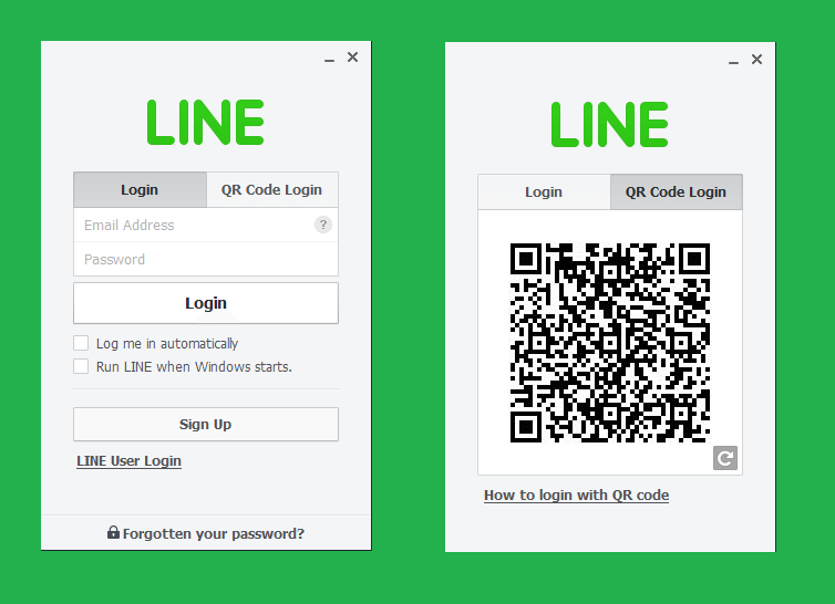 login your line account