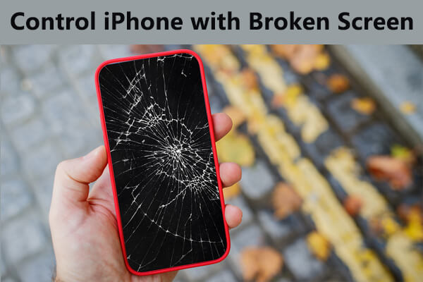 mirror contro iphone broken screen