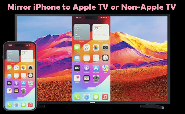 mirror iphone to apple tv