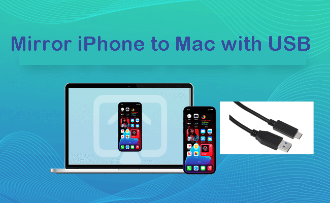mirror iphone to mac with usb