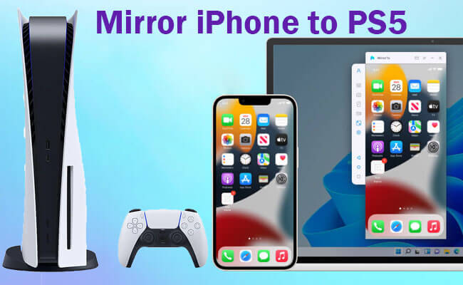 mirror iphone to ps5