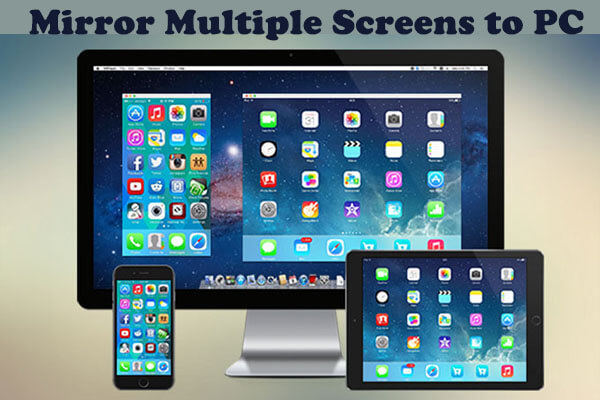 multiple screens sharing mirroring casting