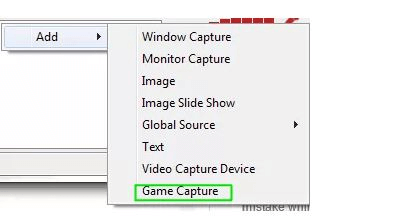 obs game capture